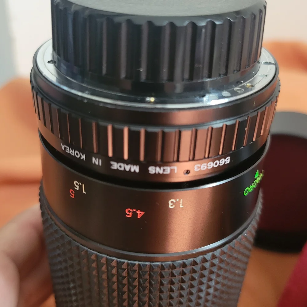 Black Telephoto Zoom Lens for Professional Photography